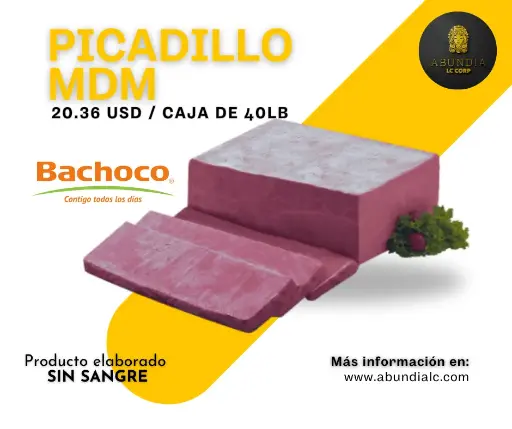 Picadillo MDM Caja de 40lb